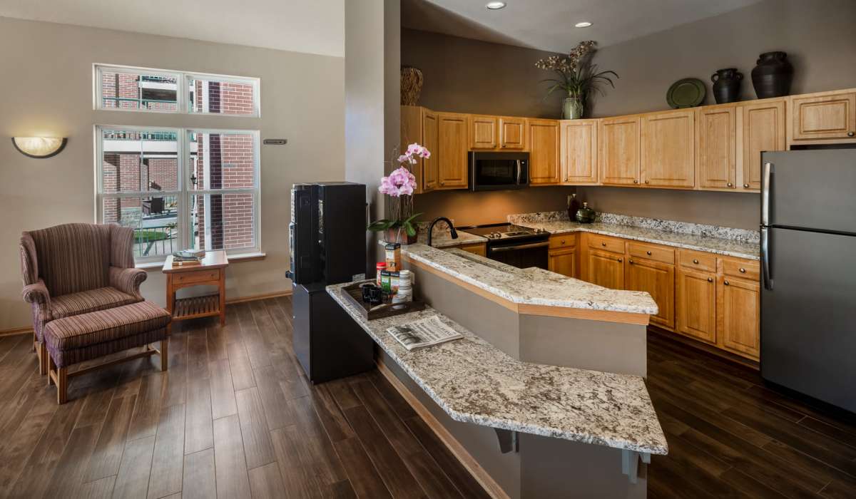 Kitchen at LeSilve in Middleton, Wisconsin