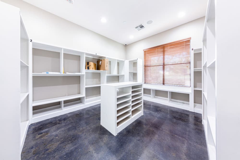 Package room at Marquis at Katy in Katy, Texas