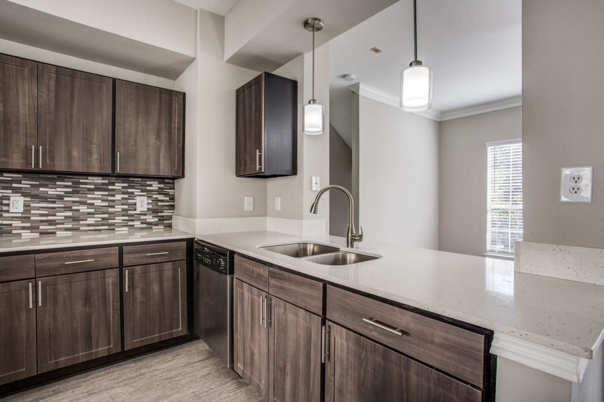 Kitchen at The Maroneal, Houston, Texas