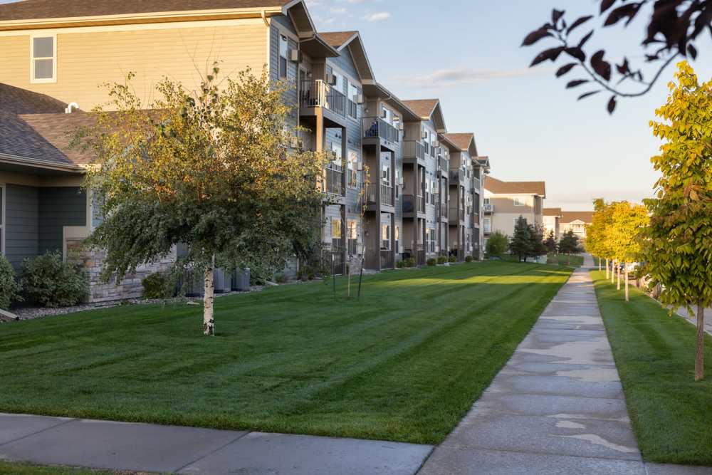 Model apartment at University Commons in Williston, North Dakota