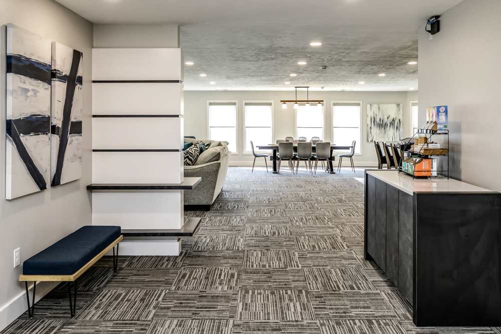 Clubhouse entrance at The Falgrove Apartments in Omaha, Nebraska