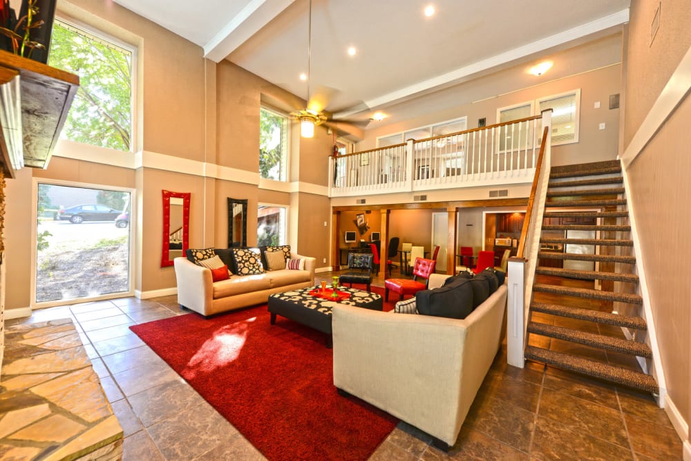 Community center at The Farrington Apartment Homes in Columbia, South Carolina
