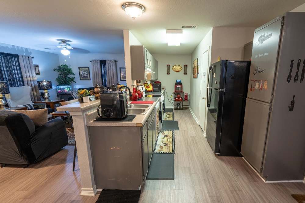 Interior photo of an apartment at Bolivar Homes in Cleveland,Mississippi
