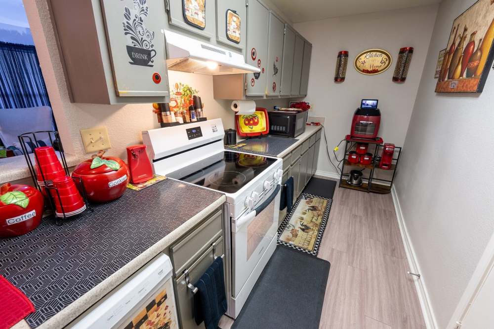Modern kitchen at Bolivar Homes in Cleveland,Mississippi
