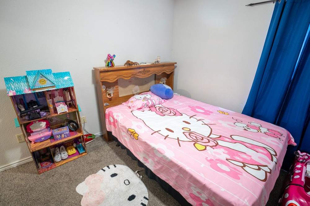 Kids bedroom at Bolivar Homes in Cleveland,Mississippi