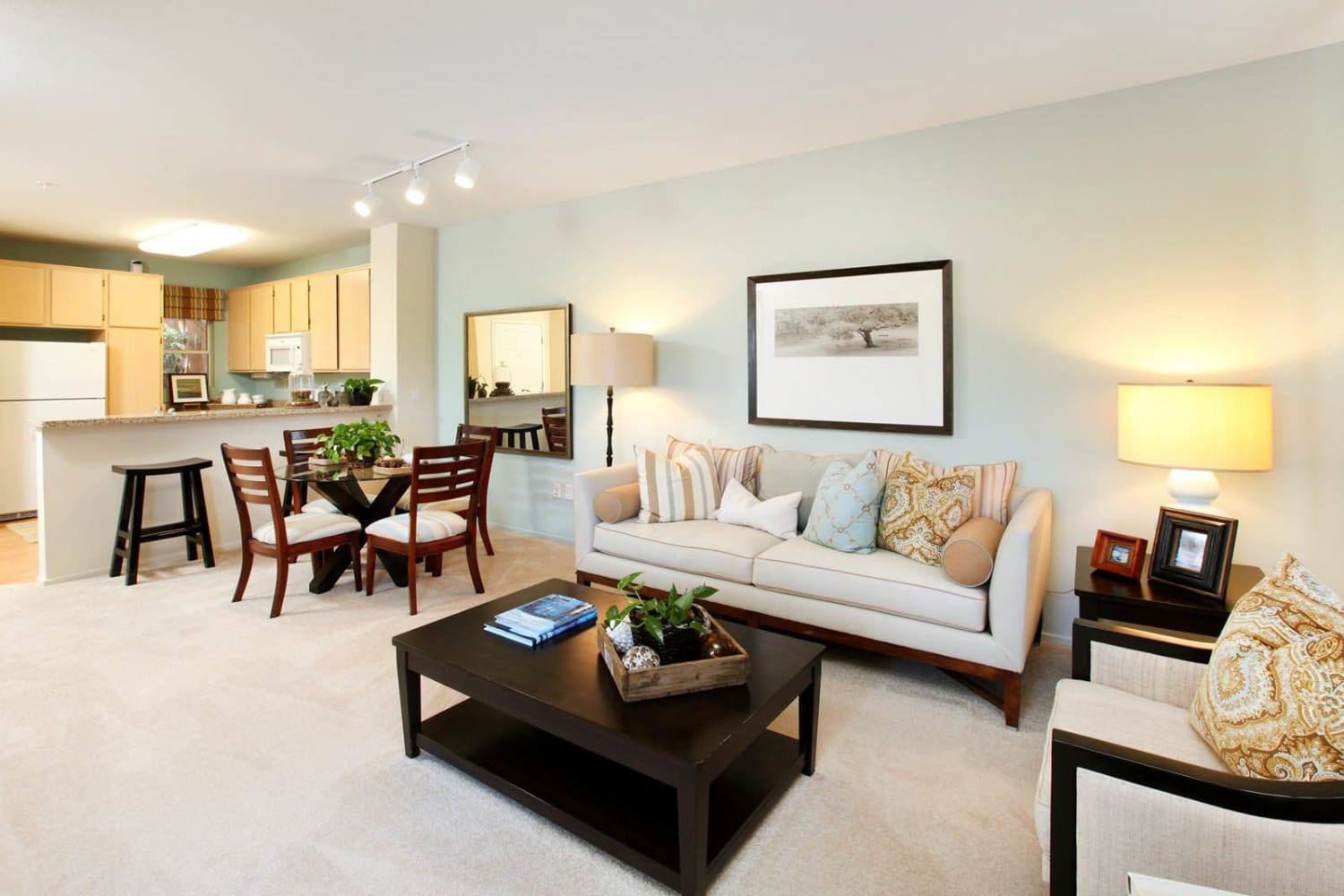 Apartments with a Fireplace Amenities at Madrid Apartments