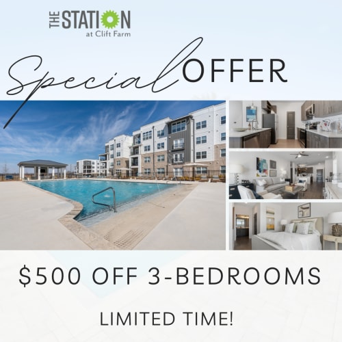 Specials at The Station at Clift Farm in Madison, Alabama 