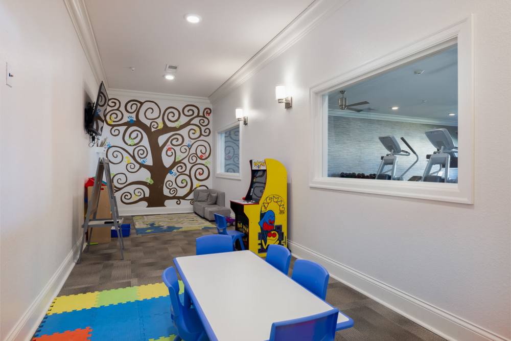 Kids play area at University Commons in Williston, North Dakota
