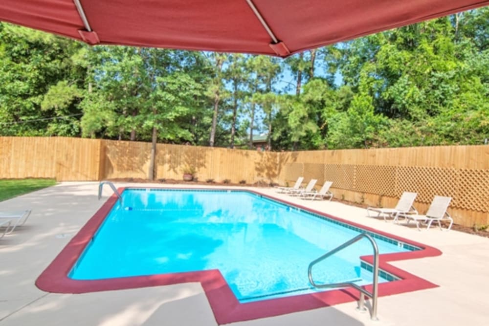 Swimming pool at Gardenbrook Apartments in Columbus, Georgia