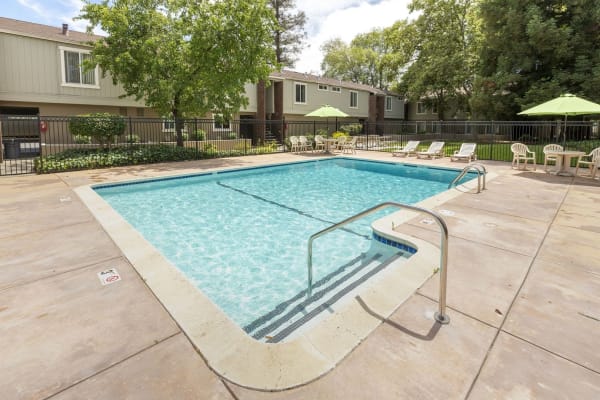 Swimming pool at Castilian in Concord, California