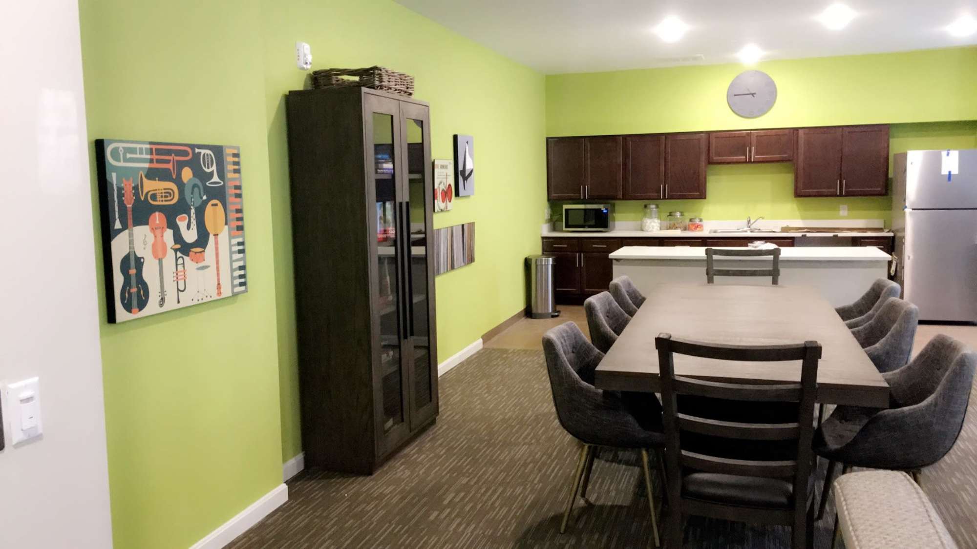 Communal kitchen area North Avenue Gateway II in Baltimore, Maryland
