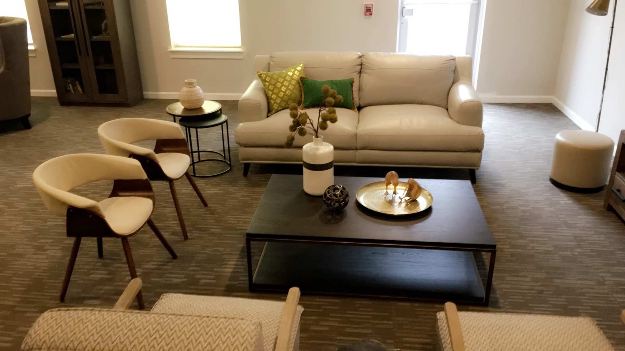 Lobby area with seating North Avenue Gateway II in Baltimore, Maryland