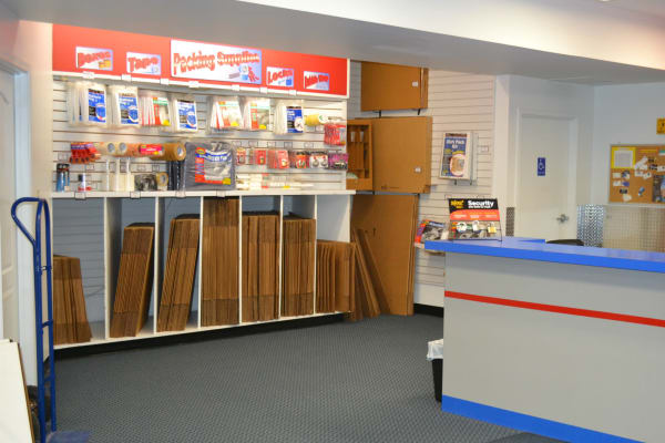 Storage boxes for sale at Self Storage Plus in Baltimore, MD
