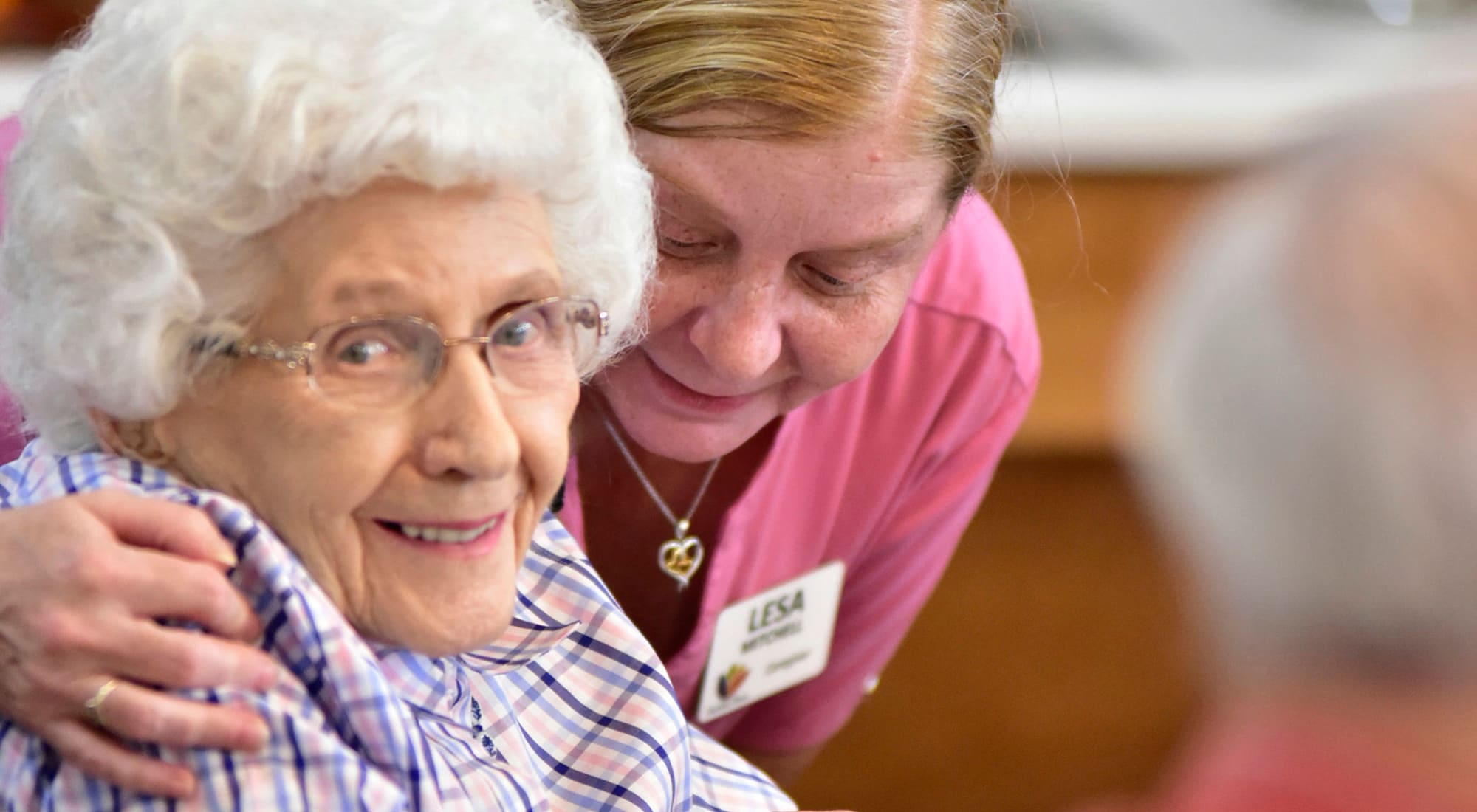Happy resident at Garden Place Waterloo