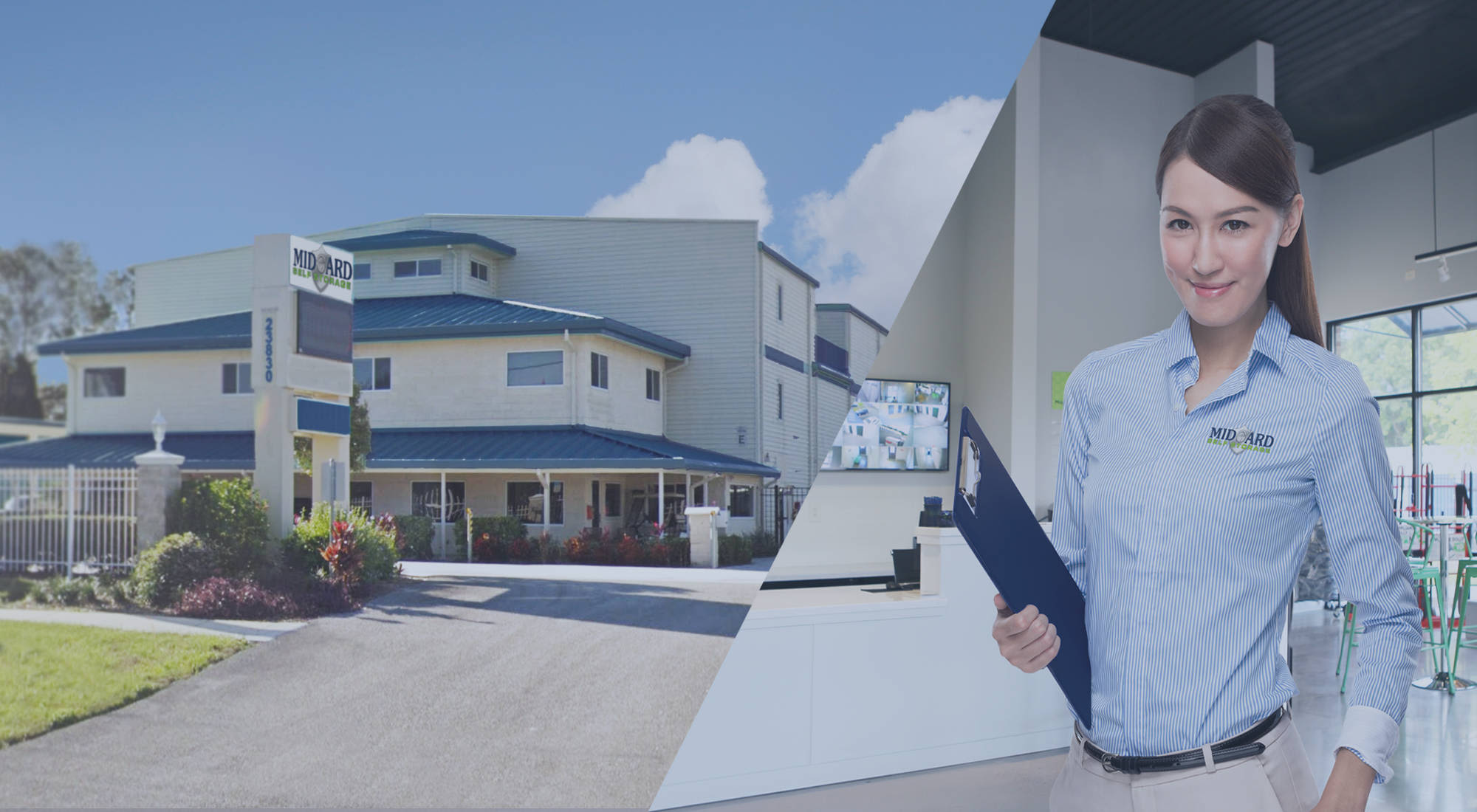 Self storage at Midgard Self Storage in Lutz, Florida