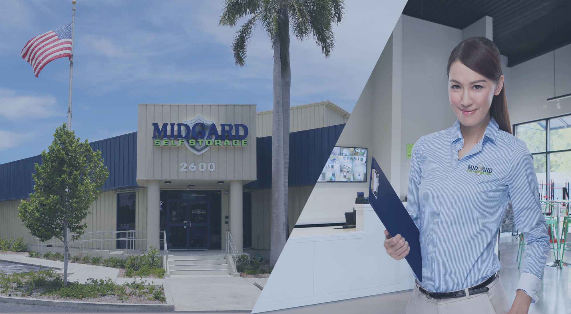 Self storage at Midgard Self Storage in Key West, Florida