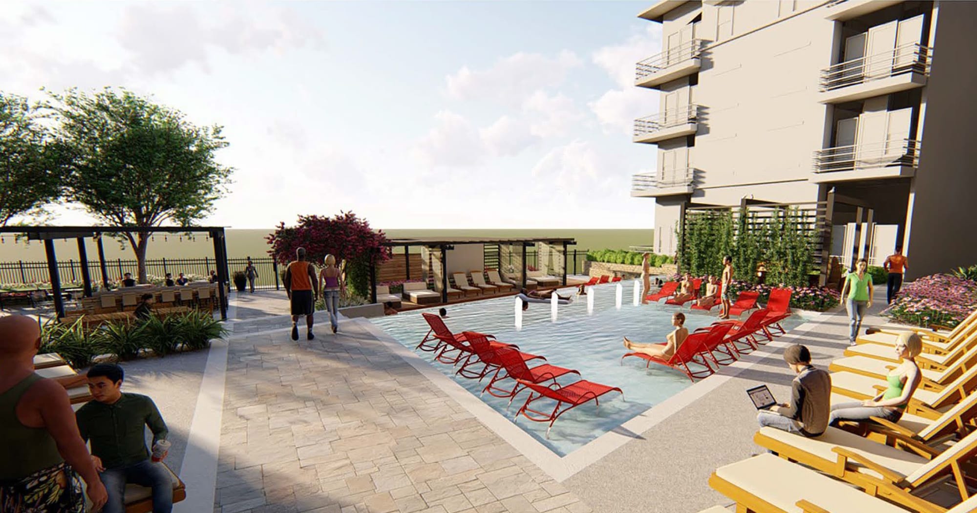 Apartments in Allen, Texas at Magnolia on the Green