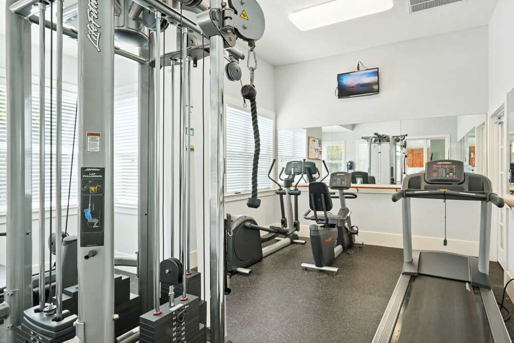 Community fitness center at Monmouth Woods in King George,Virginia