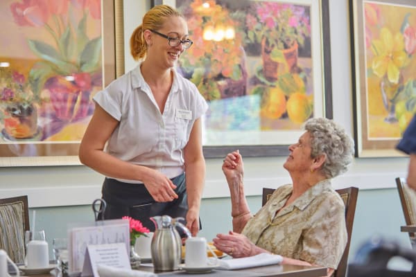 Contact us to learn more about our assisted living.