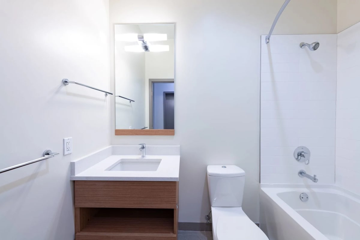 Bathroom at The Wilson in San Francisco, California