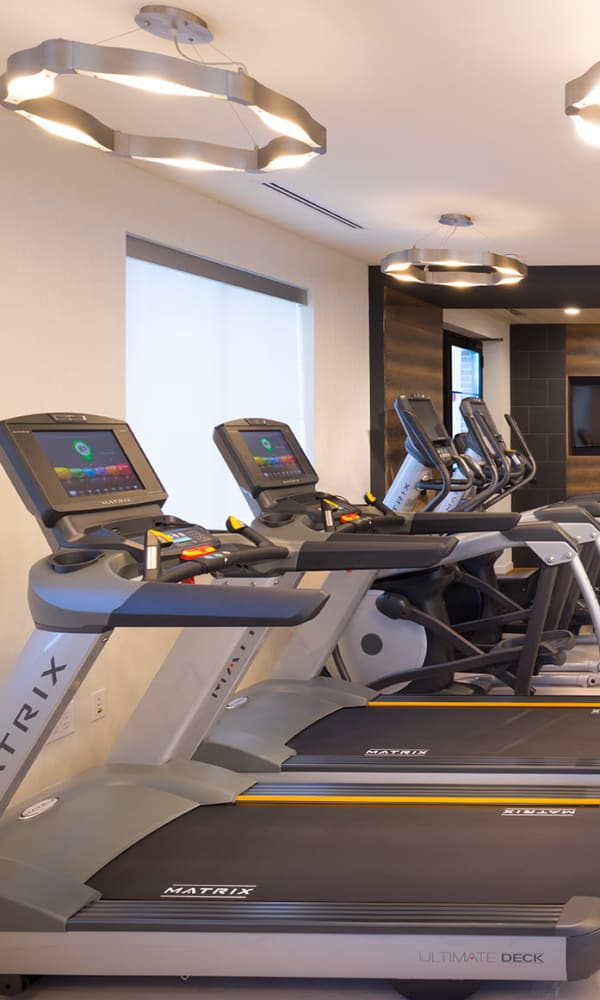 Onsite fitness center at The Bixby in Washington, District of Columbia