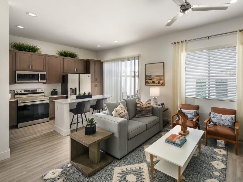 Brand-new 1, 2 & 3 bedroom detached homes at Tavalo at Cadence in Mesa, Arizona