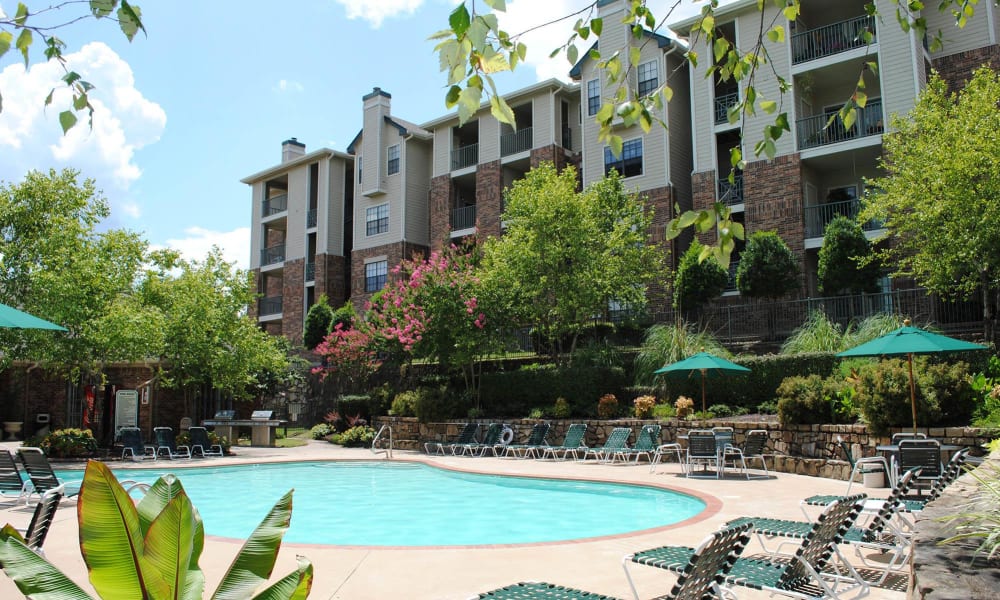 Pool at Arbors of Pleasant Valley in Little Rock, Arkansas