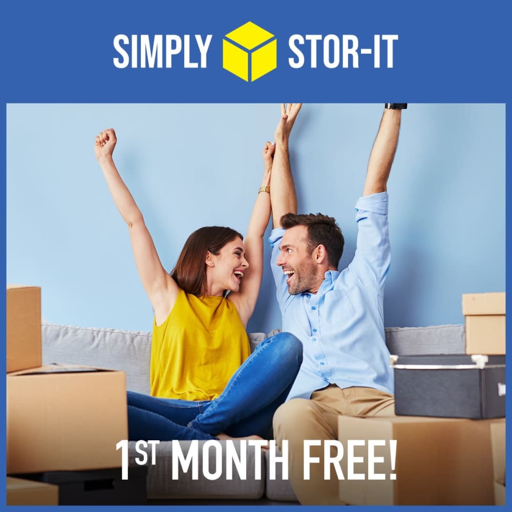 1st month free at Simply Stor-It Mitchell in Mitchell, South Dakota