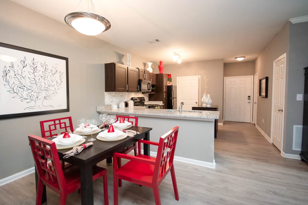 Living space at Providence Trail in Mt Juliet, Tennessee
