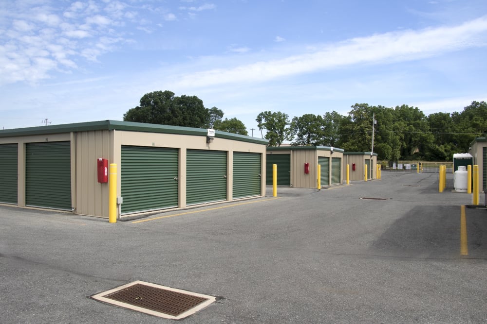 Drive Up Storage Units at Storage World in Sinking Spring, Pennsylvania