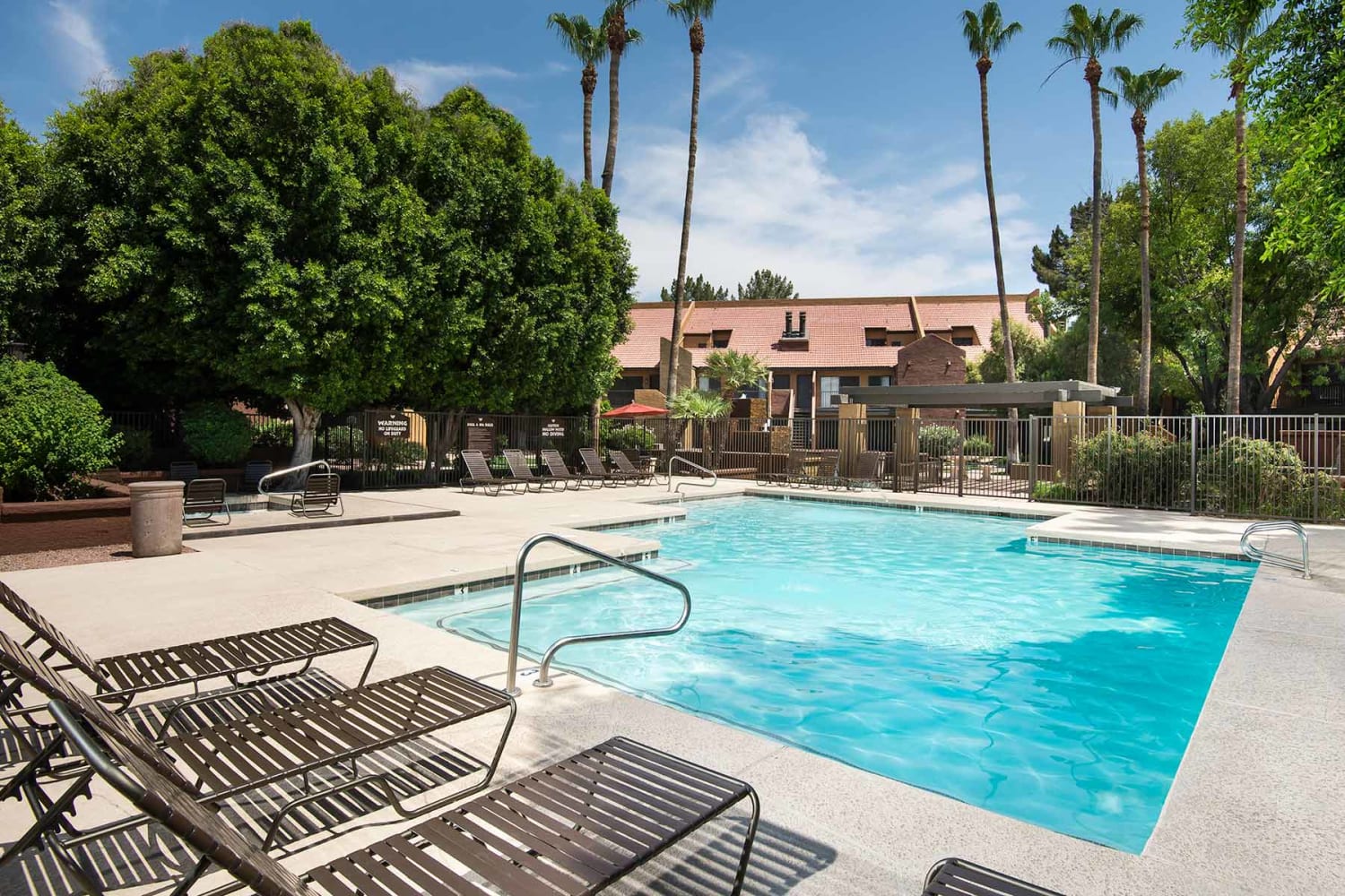 Enjoy apartments with a swimming pool at Waterford Place Apartments in Mesa, Arizona