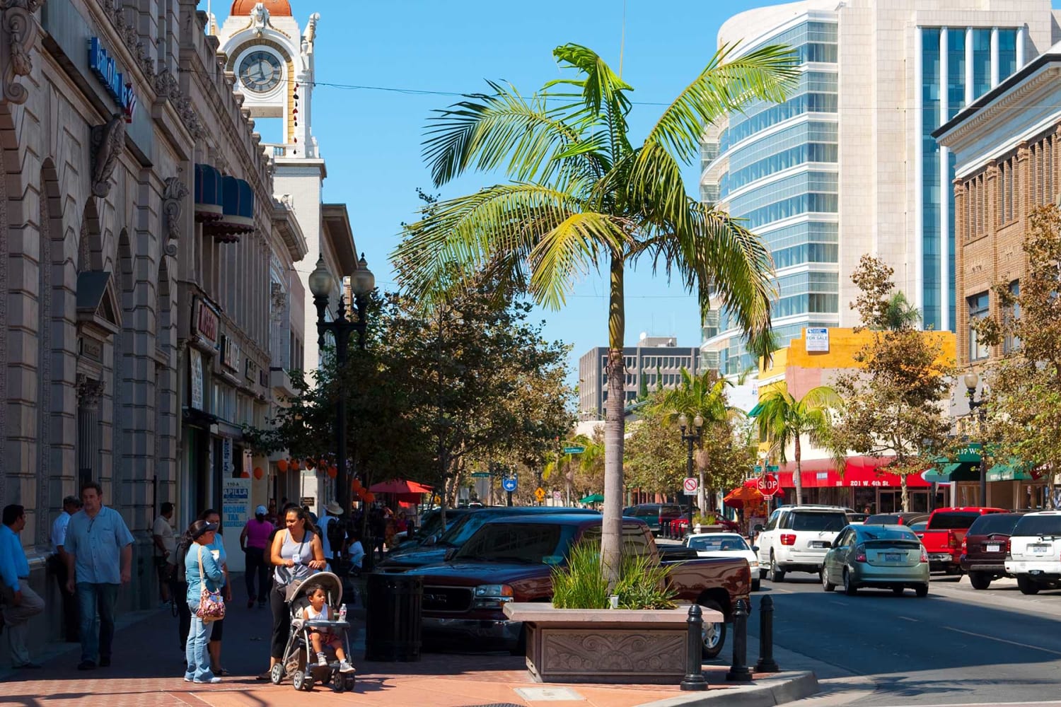 City near Chatham Village in Tustin, California