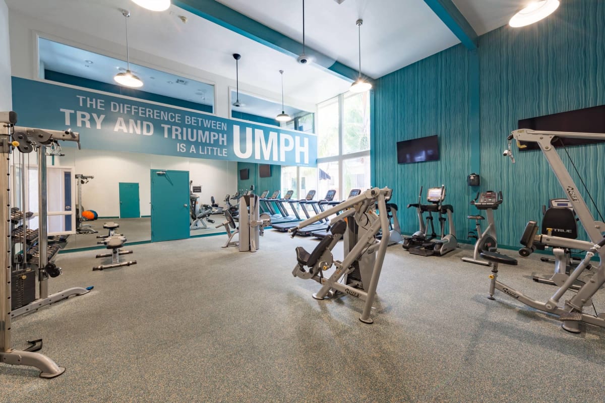 Well equipped fitness center at Playa Pacifica, Playa Del Rey, California