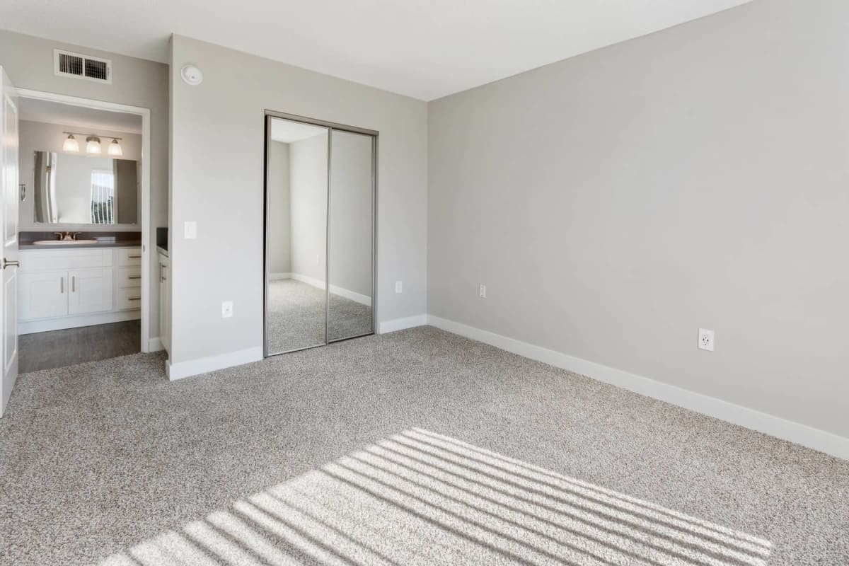 Spacious bedroom at Amanda Regency Apartments, Van Nuys, California