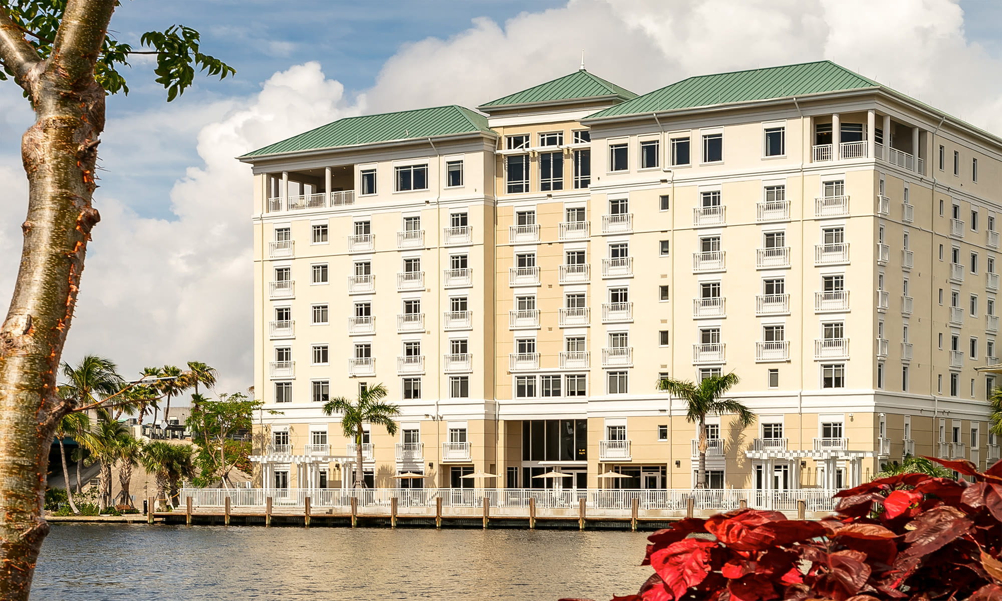 Senior living at The Meridian at Waterways in Fort Lauderdale, Florida.