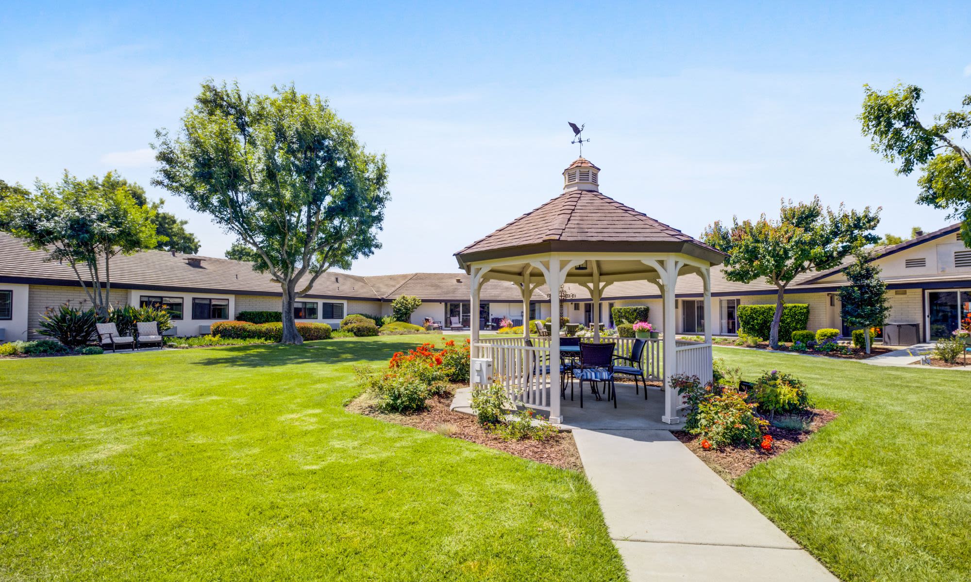 Garder Gazebo at Madonna Gardens in Salinas, California