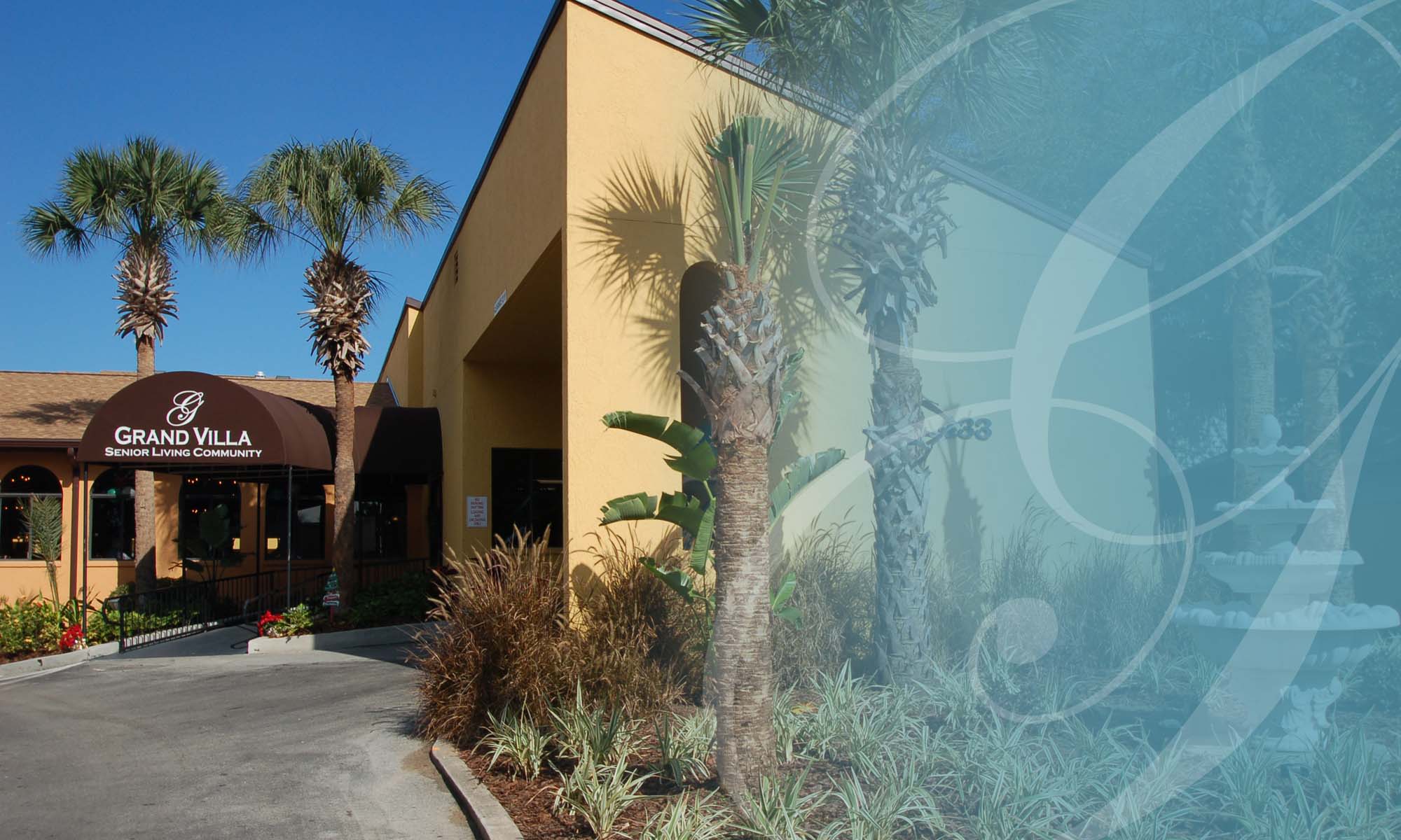Front Entrance at Grand Villa of Altamonte Springs in Altamonte Springs, Florida