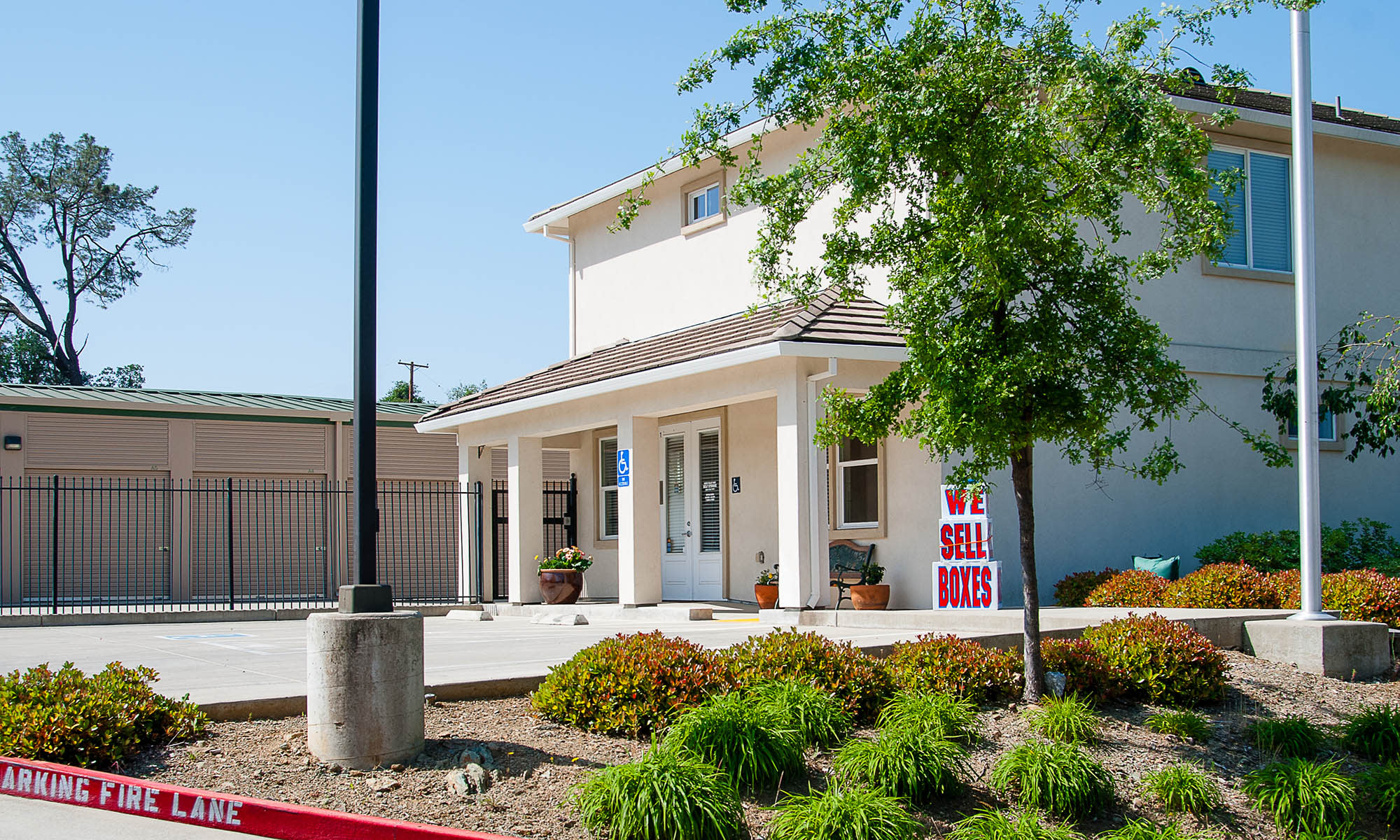 Storage at Green Valley Road Self Storage in El Dorado Hills, California