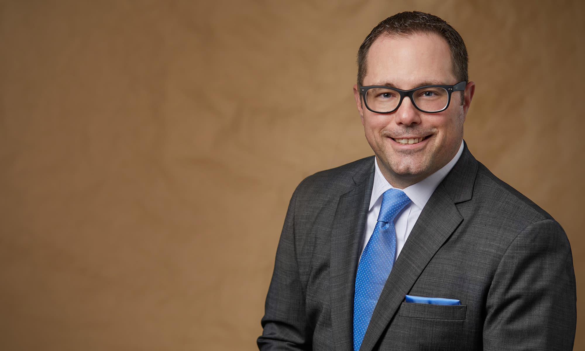 James Kluka at Touchmark Central Office in Beaverton, Oregon