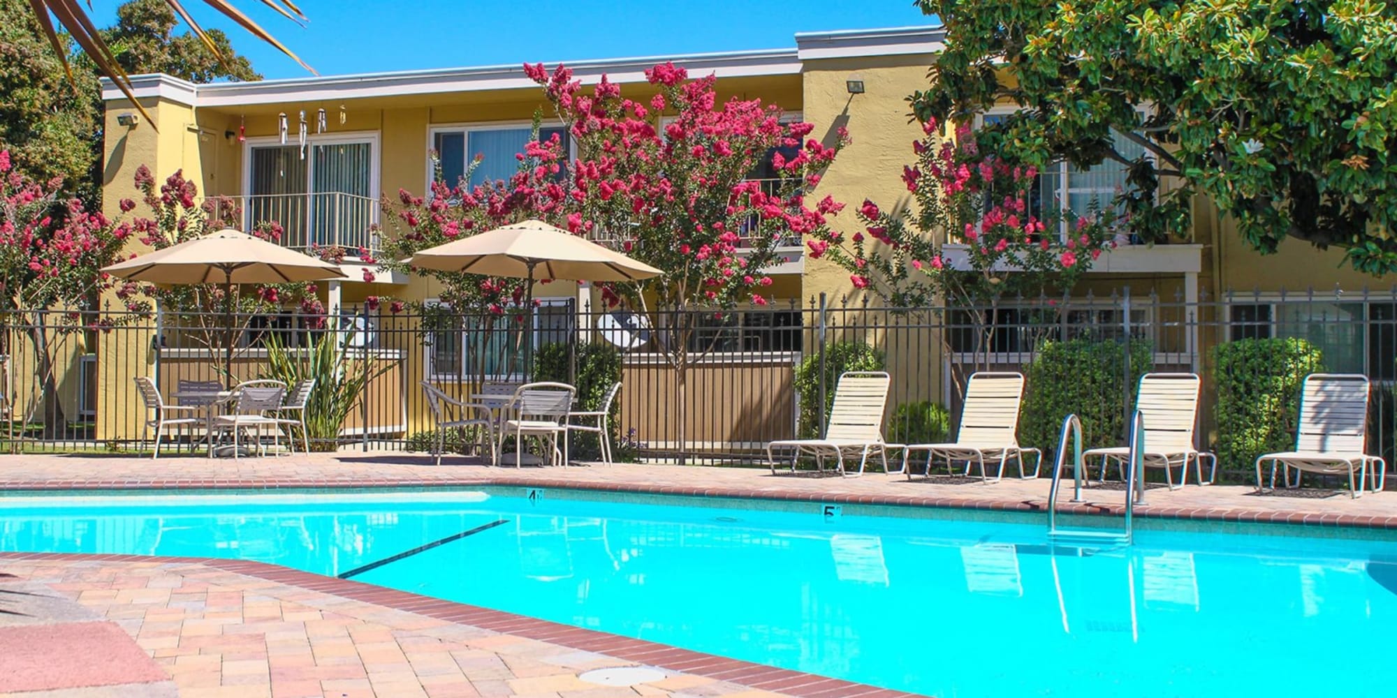 Fremont, California, apartments at Pentagon Apartment Homes