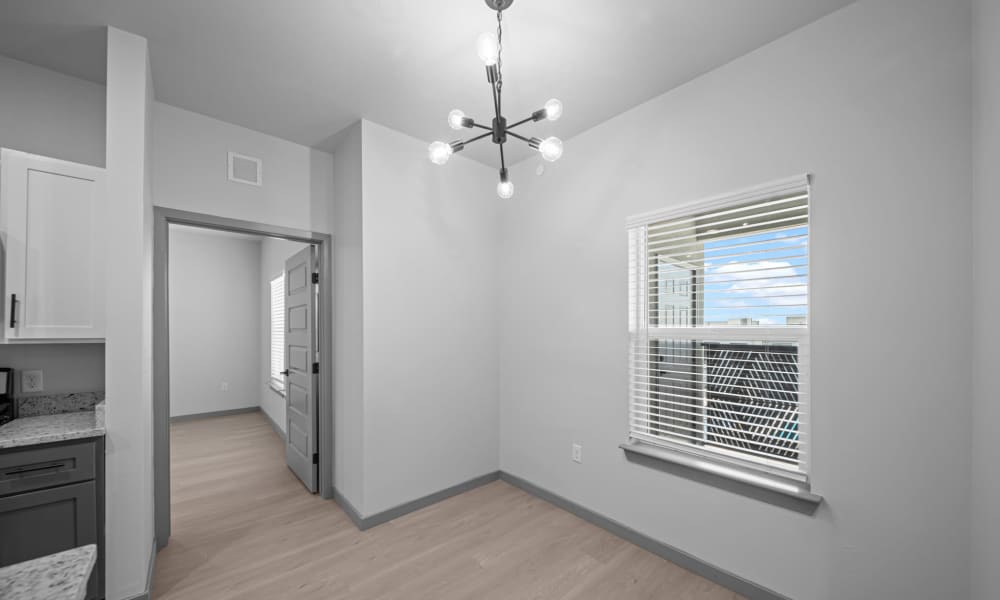 Kitchen with access to apartment room at Retreat at Eastlake in El Paso, Texas
