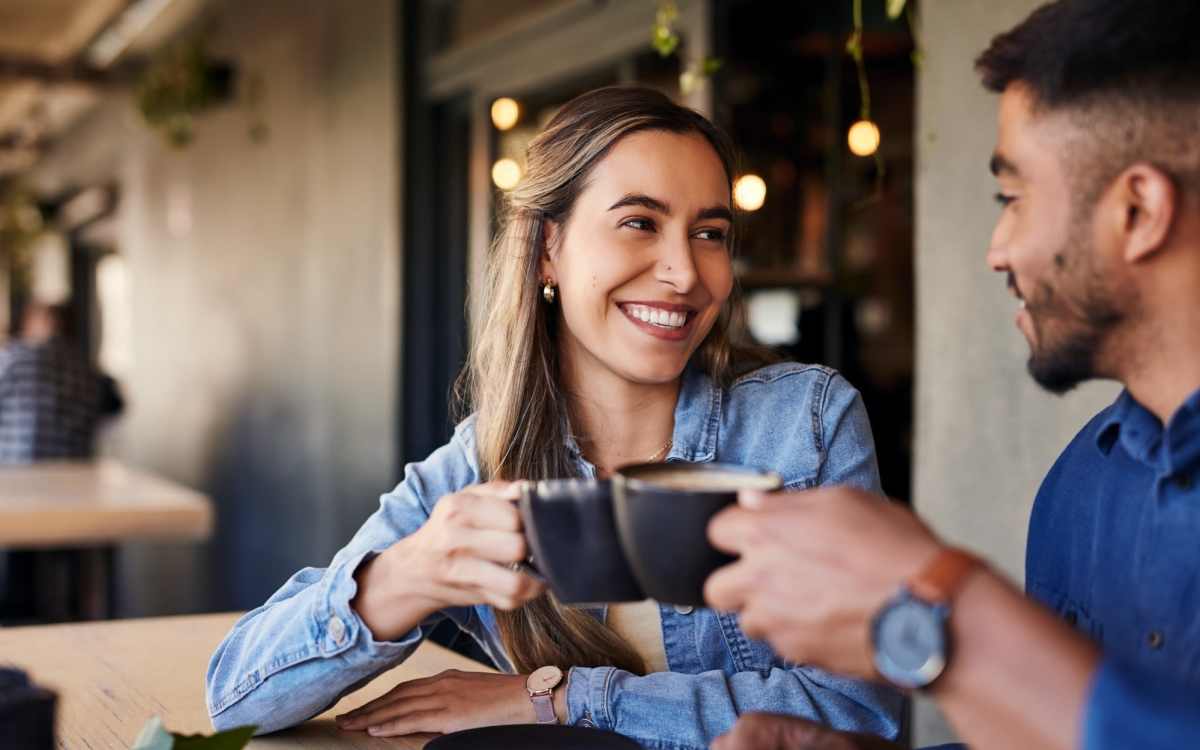 Residents having delicious coffee near Fairview Crossing in Scottsburg, Indiana