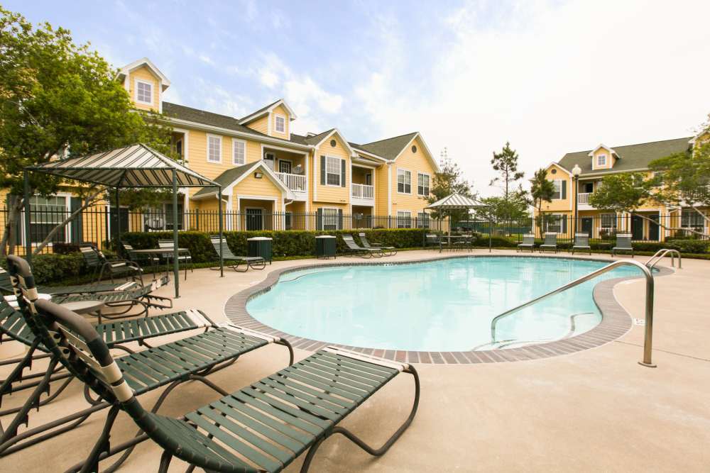 Resort-Style Pool at Country Lane in Angleton, Texas