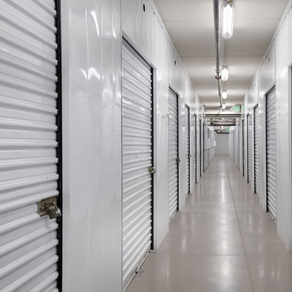 Climate-controlled indoor storage units at StorQuest Self Storage in Glendale, Arizona