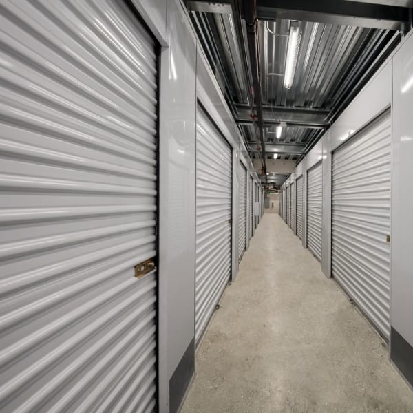 Climate controlled indoor storage units at StorQuest Self Storage in Thousand Oaks, California