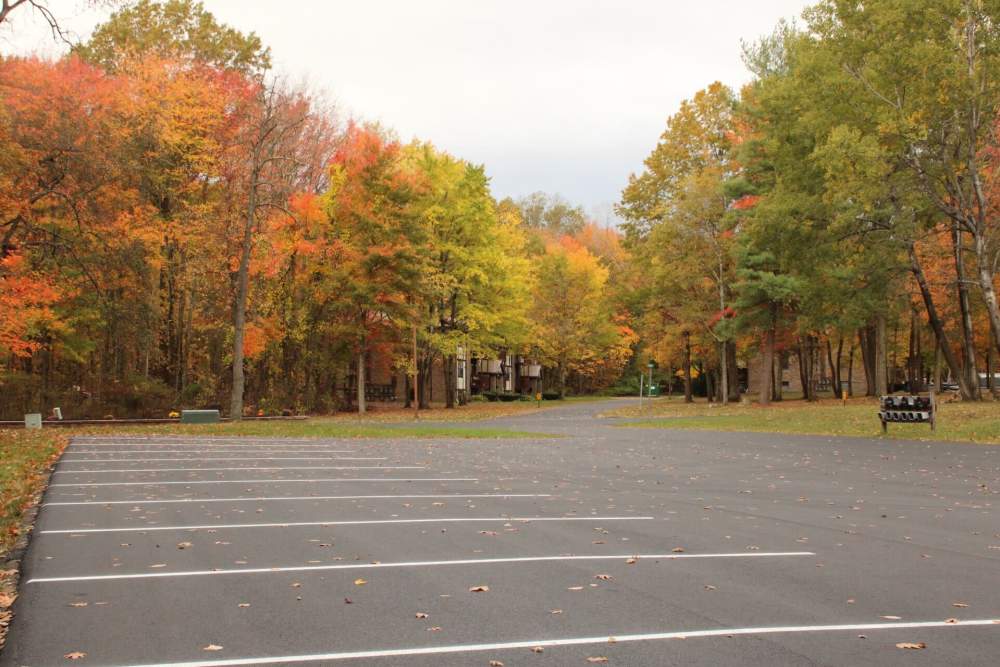 Beautiful surroundings at Brookside Commons in Meadville, Pennsylvania