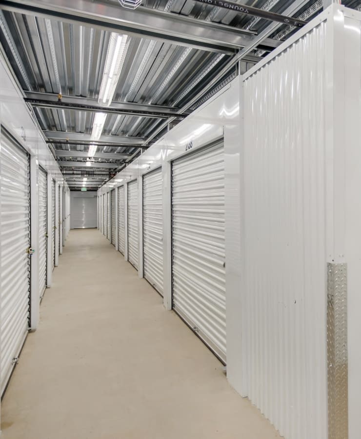 Indoor climate controlled storage units at StorQuest Self Storage in Littleton, Colorado