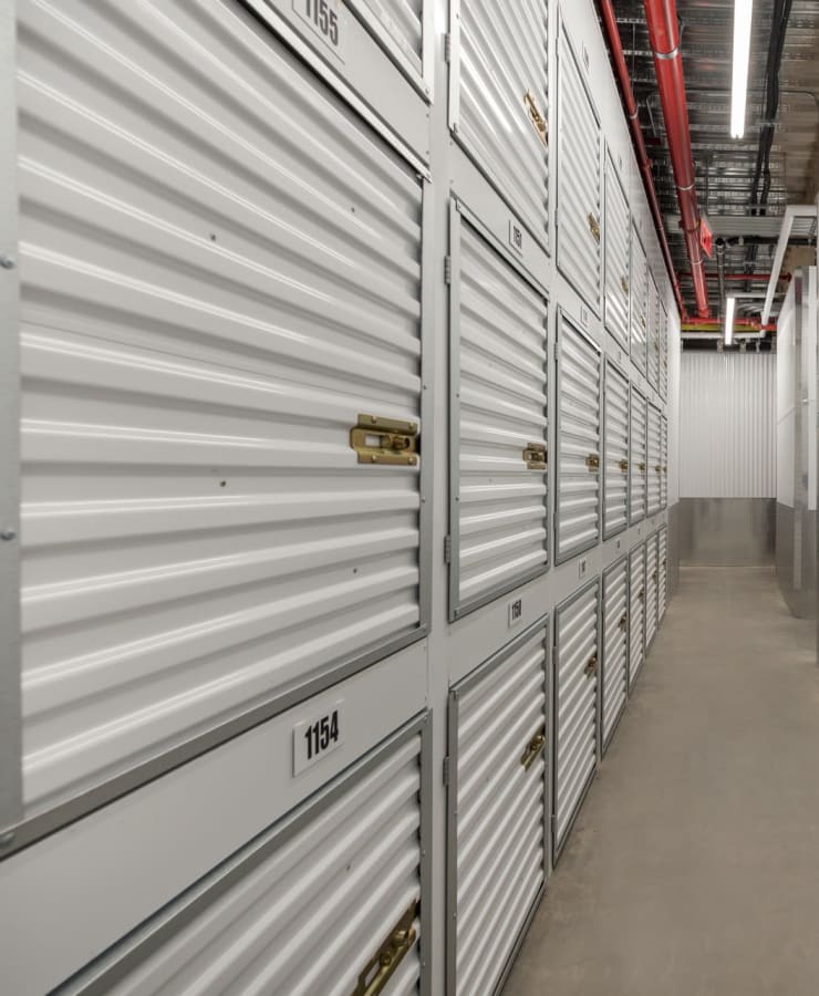 Self storage lcoker units at StorQuest Self Storage in New York, New York