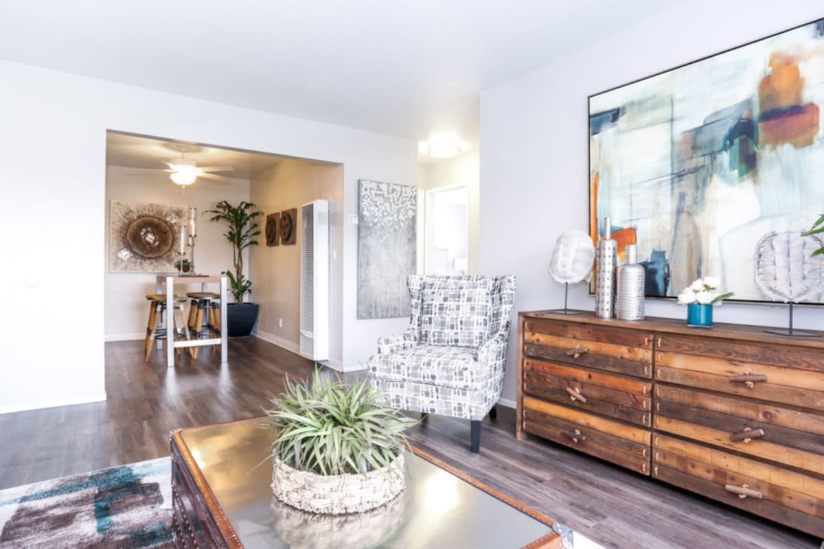 Natural light coming into a bedroom at Ironwood in Livermore, California