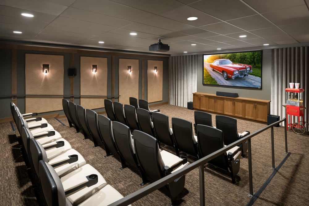 state-of-the-art movie theatre at The Springs at Bozeman in Bozeman, Montana